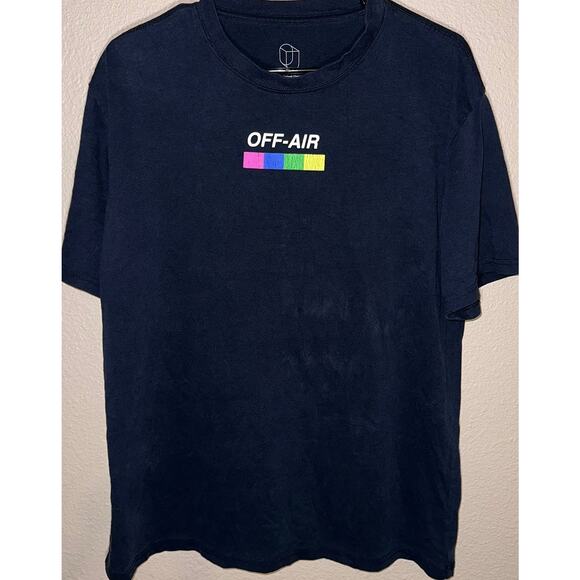 📺 Original Use™ “OFF-AIR” Glitch Art Tee – With Bold Aesthetic Statement Size M - Picture 1 of 4
